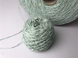 100% cashmere - mint melange, sælges pr. gram